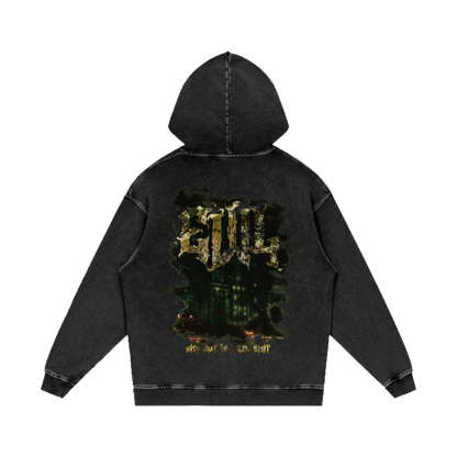 "Why Not Do Evil Shit" Oversize Hoodie - 420 GSM