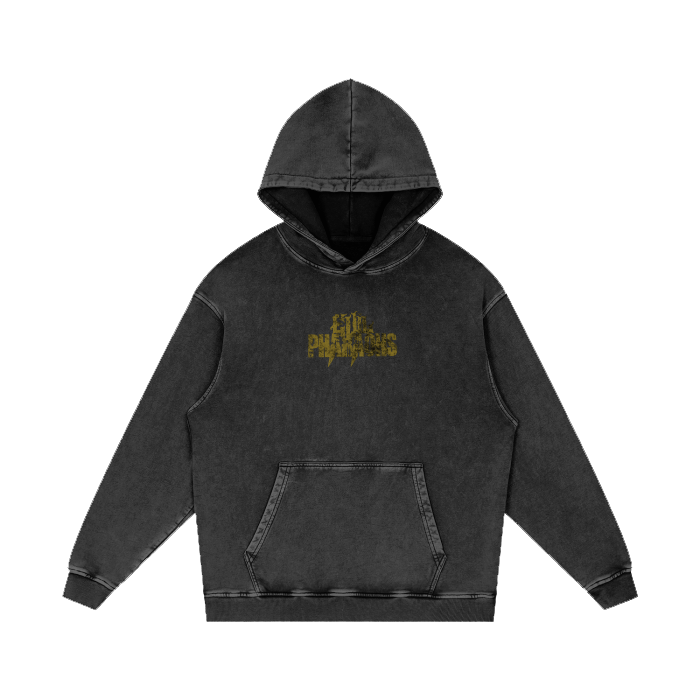 "Why Not Do Evil Shit" Oversize Hoodie - 420 GSM