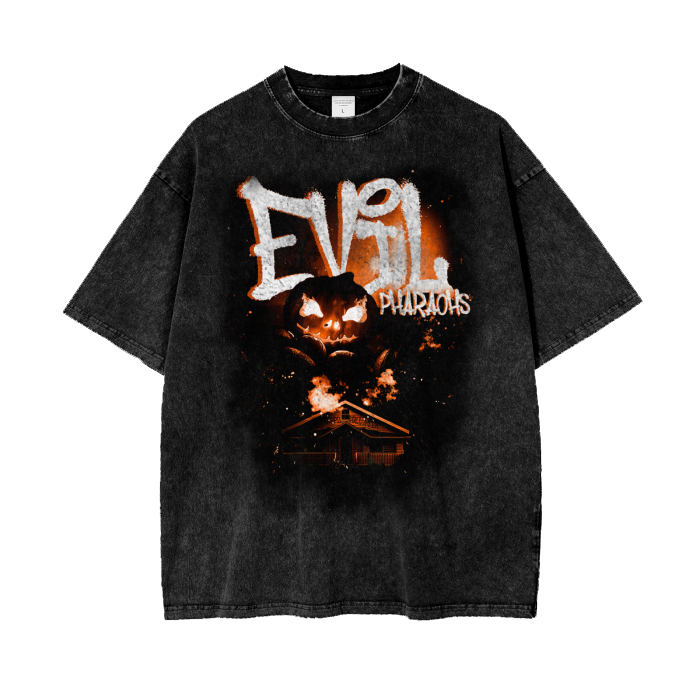 "1 Day To Be Evil" Oversize T-Shirt - 250 GSM