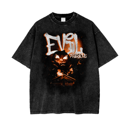 "1 Day To Be Evil" Oversize T-Shirt - 250 GSM